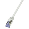 Image de LogiLink PrimeLine - Cordon de raccordement - RJ-45 (M) pour RJ-45 (M) - 3 m - SFTP, PiMF - CAT 6a - sans halogène - gris