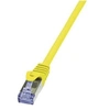 Image de LogiLink PrimeLine - Cordon de raccordement - RJ-45 (M) pour RJ-45 (M) - 5 m - SFTP, PiMF - CAT 6a - sans halogène, moulé, sans crochet - noir