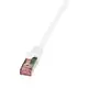 Image de Câble réseau LogiLink CAT 6S/FTP 7.50 m blanc - CQ2081S - 7.50 m - blanc - [1x RJ45 mâle - 1x RJ45 mâle]