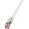 Image de LogiLink PrimeLine - Cordon de raccordement - RJ-45 (M) pour RJ-45 (M) - 0.25 m - SFTP, PiMF - CAT 6 - sans halogène, sans crochet - blanc