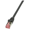 Image de LogiLink PrimeLine - Cordon de raccordement - RJ-45 (M) pour RJ-45 (M) - 5 m - SFTP, PiMF - CAT 6 - sans halogène, moulé, sans crochet - jaune
