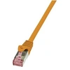 Image de LogiLink PrimeLine - Cordon de raccordement - RJ-45 (M) pour RJ-45 (M) - 1.5 m - SFTP, PiMF - CAT 6 - sans halogène - orange
