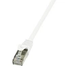 Image de LogiLink EconLine - Cordon de raccordement - RJ-45 (M) pour RJ-45 (M) - 5 m - paire torsadée écrantée (F/UTP) - CAT 6 - blanc