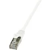 Image de LogiLink EconLine - Cordon de raccordement - RJ-45 (M) pour RJ-45 (M) - 7.5 m - paire torsadée écrantée (F/UTP) - CAT 6 - moulé, sans crochet - blanc