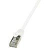 Image de LogiLink EconLine - Cordon de raccordement - RJ-45 (M) pour RJ-45 (M) - 10 m - paire torsadée écrantée (F/UTP) - CAT 6 - blanc