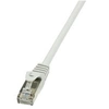 Image de LogiLink EconLine - Cordon de raccordement - RJ-45 (M) pour RJ-45 (M) - 1 m - paire torsadée écrantée (F/UTP) - CAT 6 - gris