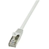 Image de LogiLink EconLine - Cordon de raccordement - RJ-45 (M) pour RJ-45 (M) - 5 m - paire torsadée écrantée (F/UTP) - CAT 6 - moulé, sans crochet - gris