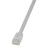 Image de Câble réseau LogiLink CAT 6 U/UTP 10 m blanc - CF2091U - [1x RJ45 mâle - 1x RJ45 mâle]