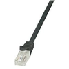 Image de LogiLink - Cordon de raccordement - RJ-45 (M) pour RJ-45 (M) - 5 m - UTP - CAT 5e - moulé, sans crochet - noir
