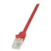 Image de LogiLink - Cordon de raccordement - RJ-45 (M) pour RJ-45 (M) - 2 m - UTP - CAT 5e - moulé, sans crochet - rouge