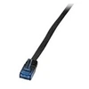 Image de LogiLink - Cordon de raccordement - RJ-45 (M) pour RJ-45 (M) - 20 m - UTP - CAT 5e - moulé - noir