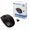 Image de LogiLink - Souris - droitiers et gauchers - optique - 3 boutons - sans fil - 2.4 GHz - récepteur sans fil USB - noir