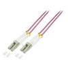 Image de LogiLink - Cordon de raccordement - LC/UPC multimode (M) pour LC/UPC multimode (M) - 50 m - fibre optique - duplex - 50 / 125 microns - OM4 - sans