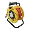 Image de Logilink cq3060s enrouleur de câble réseau avec prises 6a stp rj45keystone 60m