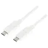 Image de Câble USB USB 3.2 Gen1 (USB 3.0) USB-C mâle, USB-C mâle 1.00 m blanc CU0131