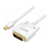 Image de LogiLink Câble adaptateur Mini DisplayPort - DVI, blanc
