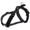 Image de harnais trekking pour chien taille XL tour de ventre: 80-97 cm couleur : noir/gris graphite