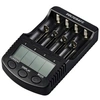 Image de Chargeur de piles rondes CC-2 NiMH, NiCd, Li-ion LR6 (AA), LR03 (AAA), LR14 (C), sub-C, 26650, 26500, 18650,