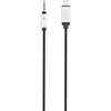 Image de Câble de raccordement RF-3432030 USB / Jack audio [1x USB-C mâle - 1x Jack mâle 3.5 mm] 1.20 m noir connecteur aluminium