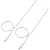 Image de Câble audio Professional SP-7870096 [1x Jack mâle 3.5 mm - 1x Jack mâle 3.5 mm] 3.00 m blanc gaine ultra-douce