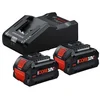 Image de Bosch Professional Chargeur Et Batterie 2 Procore18vplus 8.0 Ah+gal18v-160 One Size