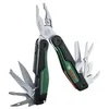 Image de Bosch Outil multifonctions 16-en-1 (bricolage, extérieur et camping ; acier inox ; fonction verrouillage ; Softgrip ; 16 fonctions : pince, cutter, tournevis, couteau, scie, etc.) en occasion ou reconditionné