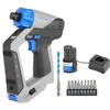 Image de Dremel Blueprint 12V Perceuse-visseuse sans fil 3-en-1 avec détecteur de montants intégré, niveau laser et à bulle amovible, 9 embouts de vissage, 1 foret multi-matériaux en occasion ou reconditionné