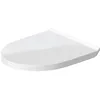 Image de Duravit Abattant WC Durastyle Basic, Abattant Toilette en Uréa-Duroplast, Couvercle de Toilette avec Charnières en Acier Inoxydable, Blanc en occasion ou reconditionné