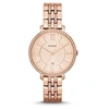 Image de - Montre Jacqueline à trois aiguilles en acier inoxydable ton or rose pour femme, ES3546