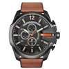 Image de Diesel Montres Montre Diesel DZ4343 - Montre Cuir Noire Diesel Montres