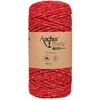 Image de Corde de Coton Recyclé Macramé Anchor Crafty Fine Metallic - 250gr - Anchor(...) - Rouge