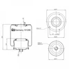 Image de Soufflet À Air, Suspension Pneumatique Febi 101266 Mercedes-Benz