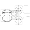 Image de Soufflets À Ressort, Suspension Pneumatique Febi 101268