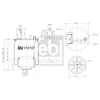 Image de Soufflets À Ressort, Suspension Pneumatique Febi 170107