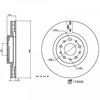 Image de Disque De Frein Febi 173028 Fiat