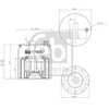 Image de Soufflets À Ressort, Suspension Pneumatique Febi 174067