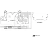 Image de Kit De Plaquettes De Frein, Frein À Disque 175674 Febi Febi 175674 Porsche