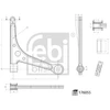 Image de Triangle De Suspension 176055 Febi Febi 176055 Citroen