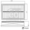 Image de Filtre À Air 176224 Febi Febi 176224 Volvo