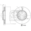Image de Disque De Frein Febi 176658 Nissan;Renault