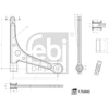 Image de Bras De Liaison, Suspension De Roue 176880 Febi Febi 176880 Volkswagen