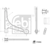 Image de Bras De Liaison, Suspension De Roue 176966 Febi Febi 176966 Volkswagen