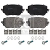 Image de Kit De Plaquettes De Frein, Frein À Disque 177185 Febi Febi 177185 Mercedes-Benz