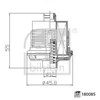 Image de Filtre Hydraulique Pour Raccord Haldex, Avec Couvercle Febi 180085 Audi;Seat;Skoda;Volkswagen