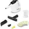 Image de Kärcher SC 1 Nettoyeur vapeur traineau 1200 W Noir, Blanc