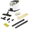 Image de Kärcher Nettoyeur Vapeur SC 4 Deluxe, Pression Vapeur : 4 bar, Préchauffage : 3 min, Surface : 130 m², Réservoir : 0,5 l + 1,3 l, avec Kit de Nettoyage de sol EasyFix, Buses, Brosses, Bonnette en occasion ou reconditionné