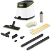 Image de Kärcher Nettoyeur Vapeur SC 3 Deluxe, Pression Vapeur : 3,5 bar, Préchauffage : 30 s, Puissance : 1 900 W, Surface : 75 m², Réservoir : 1 l, avec Kit de Nettoyage de Sol, Buses et Brosse Ronde en occasion ou reconditionné