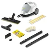 Image de Kärcher Nettoyeur Vapeur SC 4 EasyFix, Pression Vapeur : 3,5 bar, Préchauffage : 4 min, Puissance : 2000 W, Surface : 100 m², Système 2 Réservoirs : 0,5 l + 0,8 l, avec Kit de Nettoyage de Sol & Buses en occasion ou reconditionné