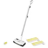 Image de Kärcher Balai Vapeur SC 1 Upright, Temps de Chauffe : 30s, Rendement Surfacique : env. 30m², Réservoir : 0,2l, Poids : 2,1kg, Buse de Sol EasyFix Large, 2 Chiffons Microfibres, Cartouche de Détartrage en occasion ou reconditionné