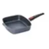 Image de Poêle rectangle Diamond Lite 30 cm - - Gris - Fonte Aluminium